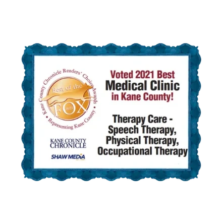 Best of the Fox 2021 award for best medical clinic in Kane County