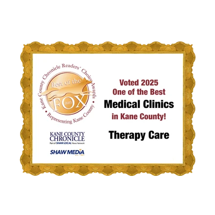 Best of the Fox 2025 award for one of the best medical clinics in Kane County