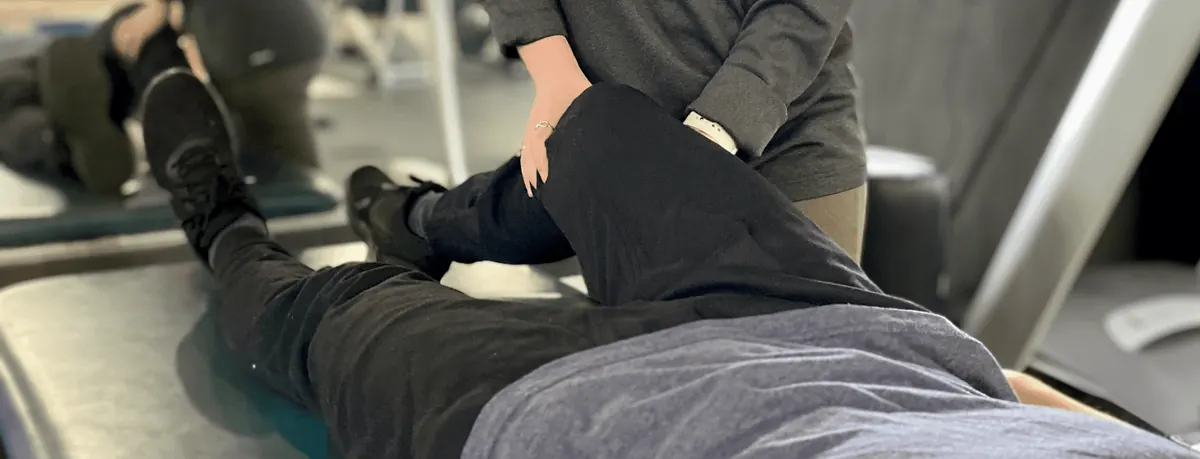 physical therapy session at Therapy Care